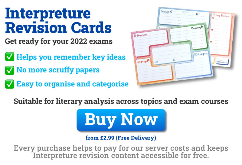 Interpreture Revision Cards